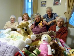 Dulwich Almshouse Charity Knitting group