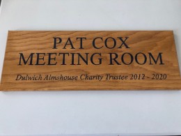 The 'Pat Cox Meeting Room' | Dulwich Almshouse Charity 2012-2020